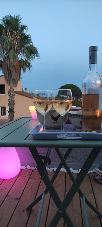 Suite Avec Tropezienne Vue Mer Hyères Dış mekan fotoğraf